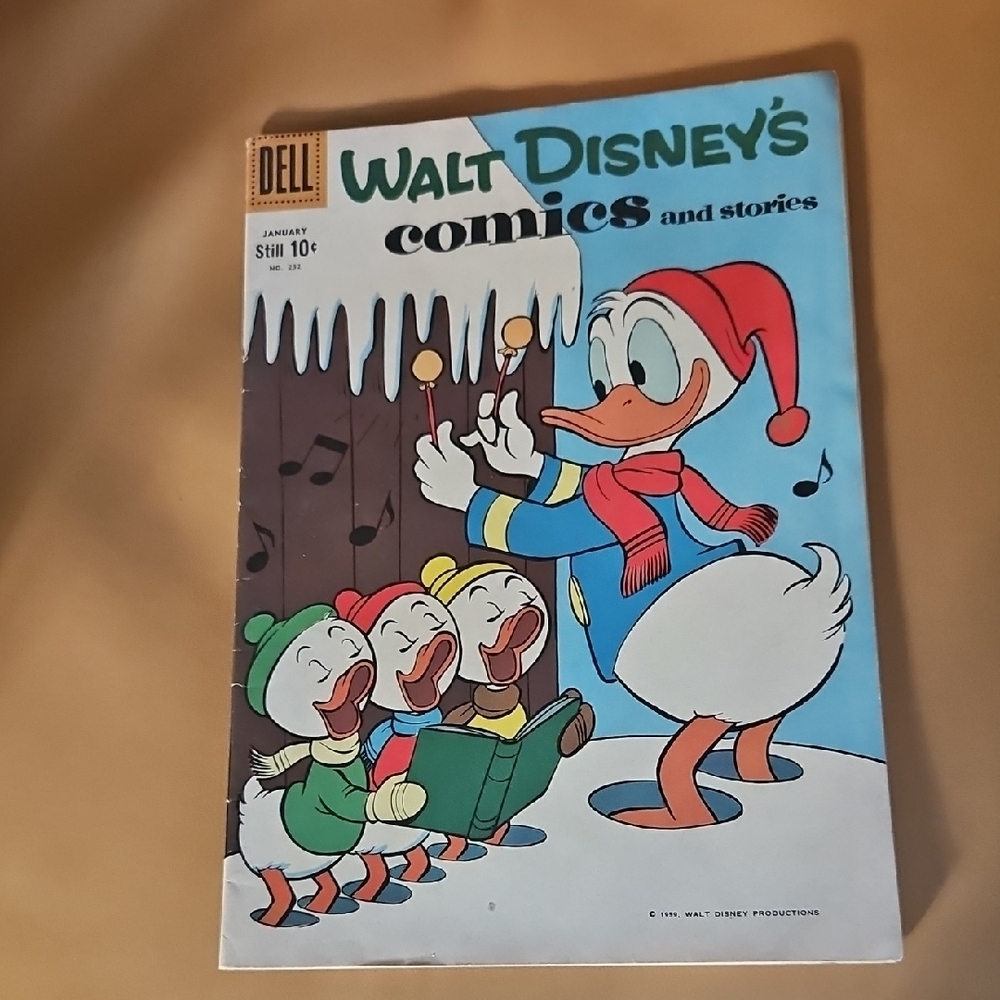 Dell #232 Walt Disney Comocs and Stories, January 1960.